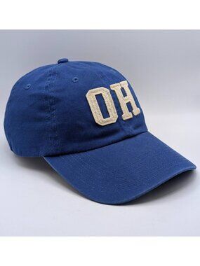 Ohio OH Blue Home State Fahrenheit Adjustable Strap Back Hat Cap Unisex